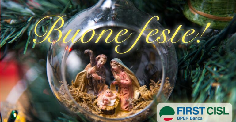 Buone Feste da First Cisl Bper Banca!