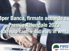 Bper Banca, firmato accordo su premio aziendale 2023