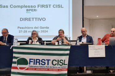 Andrea Anguissola eletto nella segreteria Sas di Complesso First Cisl di Bper Banca