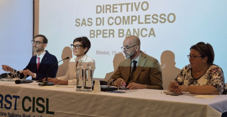 First Cisl Bper Banca, il Direttivo di Rimini traccia le prossime sfide