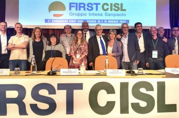 Giuseppe Cassella, confermato nella Segreteria First Cisl Gruppo Intesa Sanpaolo