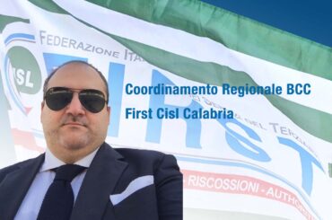 Bcc Calabria, sottoscritto accordo sul Premio di Rendimento 2021. Soddisfazione di First Cisl