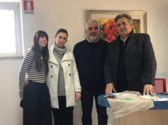 First Cisl Reggio Calabria vicina all’Hospice Via Delle Stelle: donati borsoni e divise per il personale sanitario