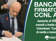 Firmato il Ccnl Abi, Colombani: contratto di svolta e innovativo. L’infografica