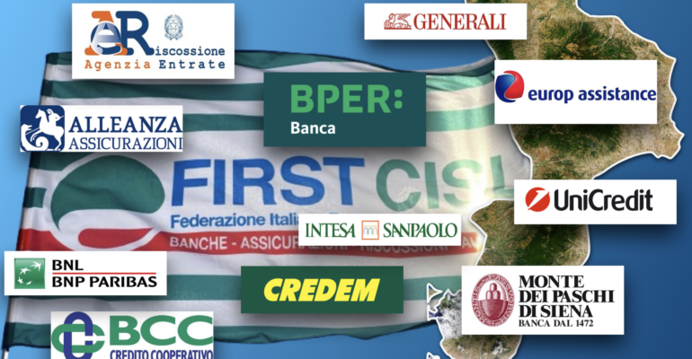 Congressi First Cisl aziendali e di gruppo: i dirigenti sindacali calabresi eletti
