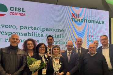 12° Congresso Cisl Cosenza: Tiziana Esposito, First Cisl Calabria, eletta nella nuova segreteria confederale