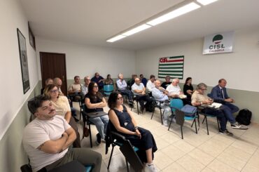 First Cisl Calabria, dal Consiglio generale una rappresentanza più forte nei territori