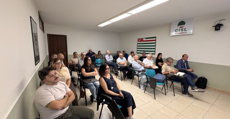 First Cisl Calabria, dal Consiglio generale una rappresentanza più forte nei territori