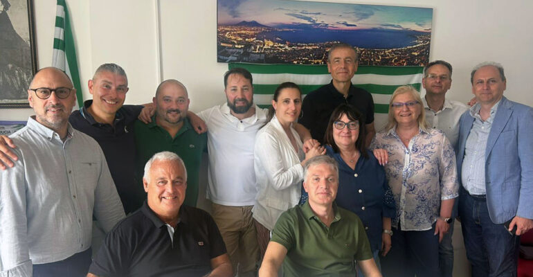 La sas di complesso Intesa S.Paolo riunita a Napoli