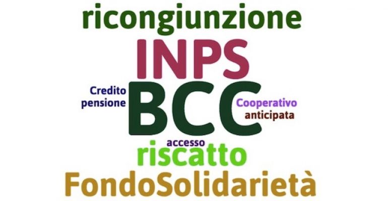 Inps. Istruzioni per riscatti e ricongiunzioni pro esodi BCC.