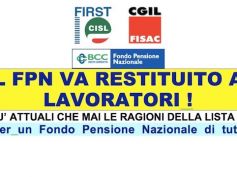 Il Fondo Pensione va restituito ai Lavoratori!