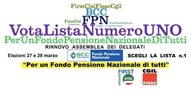 Votazioni FPN BCC. Serve lungimiranza e trasparenza.