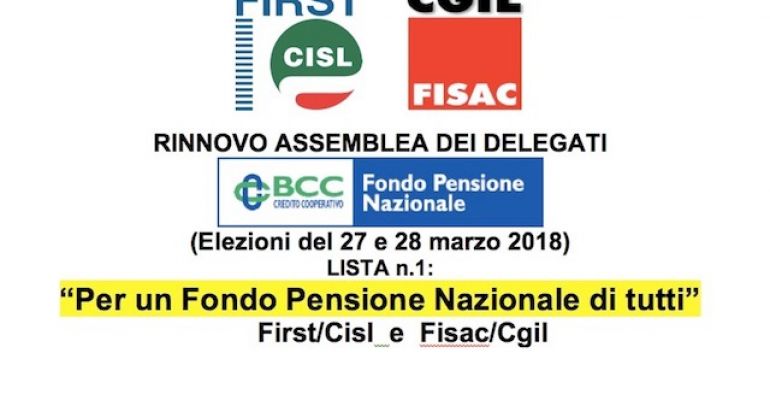 27 e 28 marzo: elezioni per rinnovare l’Assemblea dei Delegati FPN BCC