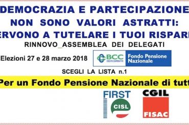 Democrazia e Partecipazione. Valori concreti per la previdenza complementare.