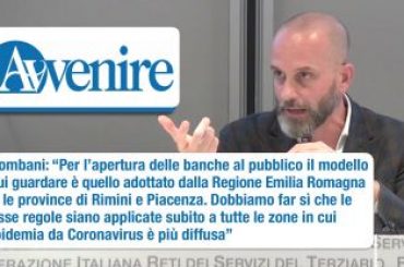 Colombani, subito il modello RiminiPiacenza nelle zone più colpite