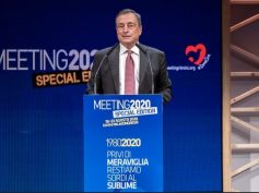 Mario Draghi al Meeting 2020, intervento integrale