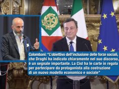 Colombani, con Draghi sindacato protagonista. Bcc, riforma da rivedere