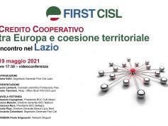 Credito cooperativo, tra Europa e coesione territoriale, la tavola rotonda First Cisl Lazio