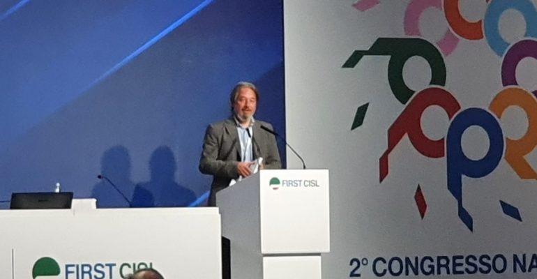 Congresso, l’intervento di Alberto Giordano
