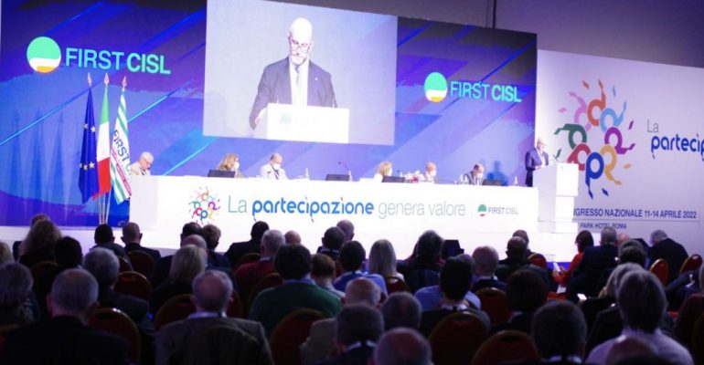 Spanò, Calvi e Del Buono al 2° Congresso First Cisl