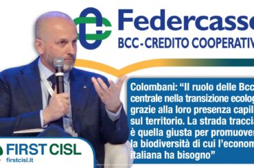 Federcasse, Colombani: ruolo delle Bcc centrale nella transizione ambientale