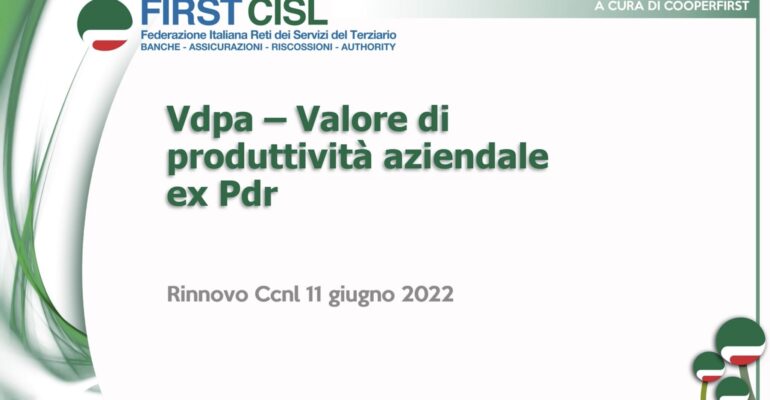 Videopillole di Ccnl del Credito Cooperativo. 5 – Valore di produttività aziendale, ex Pdr