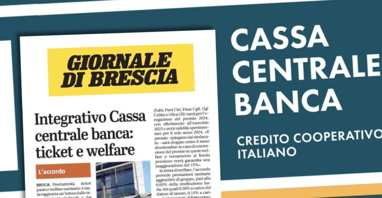 Gruppo Ccb, sul Giornale di Brescia l’accordo che riguarderà 1300 lavoratori bresciani