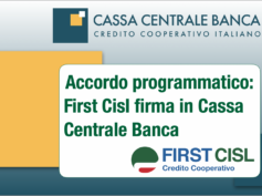 First Cisl: il lavoro a quattro mani con il Gruppo Cassa Centrale Banca