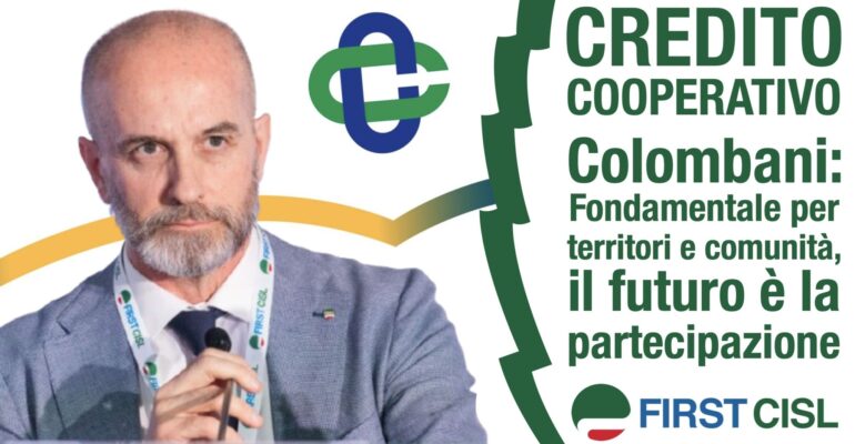 Assemblea Federcasse, Colombani: Credito cooperativo fondamentale per territori e comunità, il futuro è la partecipazione