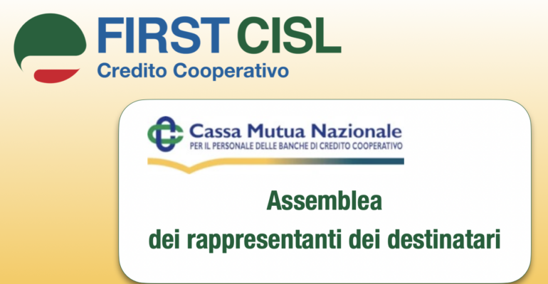 Credito cooperativo, First Cisl: Cassa mutua nazionale esperimento sociale di democrazia partecipativa