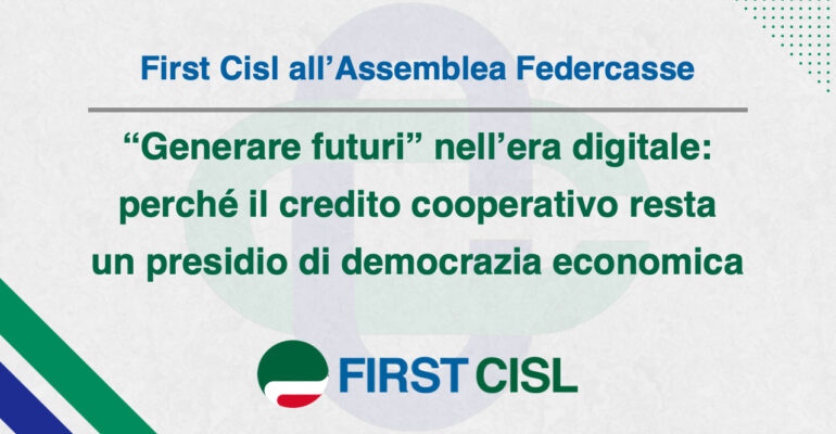 “Generare futuri” nell’era digitale: perché il credito cooperativo resta un presidio di democrazia economica