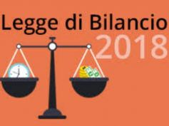 LEGGE DI BILANCIO 2018