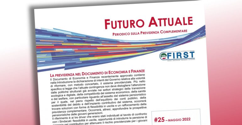 Futuro Attuale, la previdenza nel Documento di economia e finanze