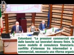 Pressioni commerciali, Colombani, serve un nuovo modello di consulenza finanziaria