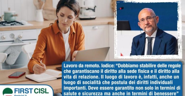 Lavoro da remoto.