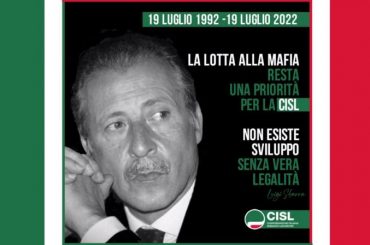 30 anni fa la strage di via D’Amelio. Sbarra, il ricordo di Paolo Borsellino e degli agenti della scorta indelebile nei cuori degli italiani