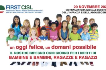 Giornata internazionale per i diritti dell’infanzia e dell’adolescenza, il manifesto First Cisl
