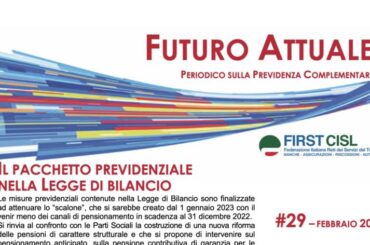 Futuro Attuale, il pacchetto previdenziale in legge di bilancio