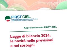 Legge di bilancio 2024: le novità nelle previsioni e nei sostegni. L’approfondimento First Cisl