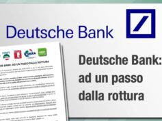 DEUTSCHE BANK: ad un passo dalla rottura