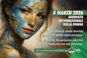 8 marzo 2026. Fumarola: «La libertà delle donne, ovunque nel mondo, è una misura della democrazia»