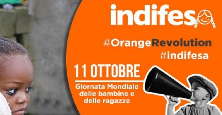 11/10 Giornata Internazionale delle bambine: #OrangeRevolution