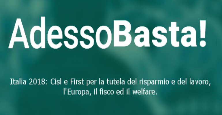 Lavoro, fisco, risparmio…: non promesse ma solide proposte