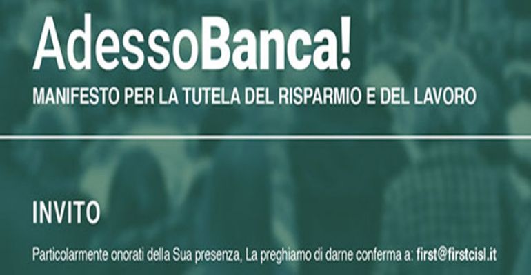 AdessoBanca! Tavola rotonda sulle sei proposte di riforma del sistema bancario