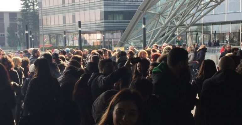Mobilitazione Gruppo Unipol