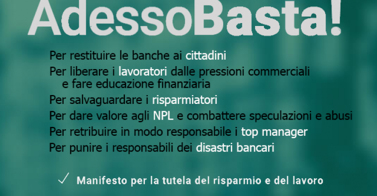 Npl e bassa redditività delle banche.  La “buona nuova” di AdessoBanca!