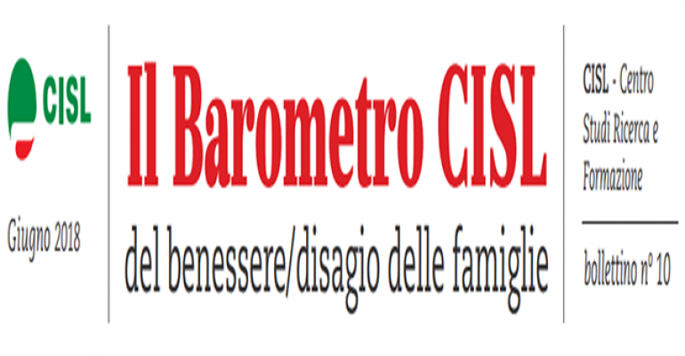 Barometro Cisl – Giugno 2018