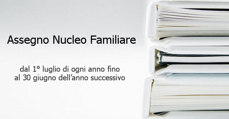 Assegno Nucleo Familiare