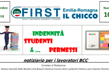 Il CHICCO: indennità studenti e memo permessi