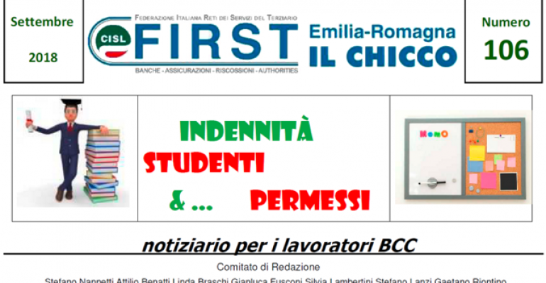 Il CHICCO: indennità studenti e memo permessi